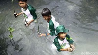 Selain menanam pohon, mereka mendukung terwujudnya area destinasi wisata Pulau Pramuka yang berwawasan lingkungan. 
