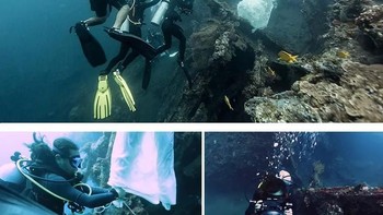 Foto di kedalaman laut 25mm. Foto: Ultralink