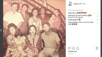Foto kebersamaan Prabowo dan Titiek Soeharto bersama keluarga besar Prabowo Subianto. Istimewa/Dok. IG Prabowo.