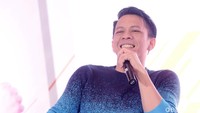 Dalam acara tersebut berlangsung sesi tanya jawab kepada Ariel. Pool/Noel/detikFoto.