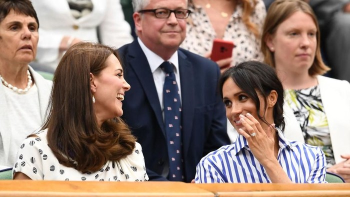 Kate Middleton dan Meghan Markle. Foto: Getty Images Kate Middleton dan Meghan Markle. Foto: Getty Images