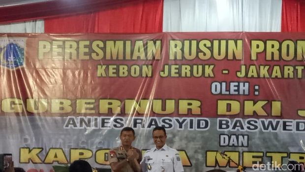 Peresmian Rusun Polri, Rabu (28/11/2018)