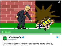 Semua pun Terbelalak dengan Aksi Banting Botol Mourinho...