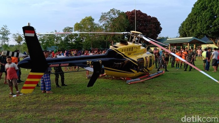 Kronologi Heli Mendarat Darurat di Sulsel