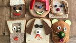 Kreatif! Potongan Roti Ini Dibentuk Menyerupai Anjing Hingga Kelinci