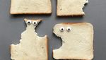 Kreatif! Potongan Roti Ini Dibentuk Menyerupai Anjing Hingga Kelinci