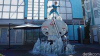 Para superhero ini juga memamerkan aksi dan kekuatan supernya. (Melisa/detikTravel)