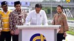 Senangnya Jokowi Resmikan Tol Sragen-Ngawi