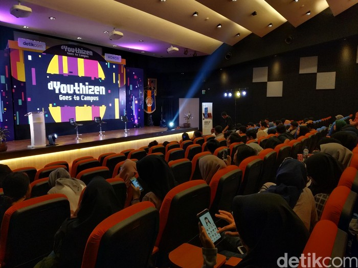 Suasana dYouthizen di UI. Foto: Imron Rosyadi/detikinet