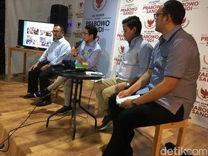 Dana Kampanye Prabowo-Sandi Rp 41,9 M Terpakai Rp 34,5 M