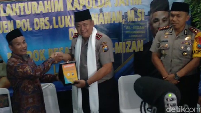 Datang ke Lamongan, Kapolda Jatim Silaturahmi ke Ponpes