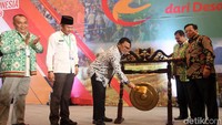 Ketua DPD RI Oesman Sapta Odang (OSO) membuka acara Workshop Pemerintah Desa Seluruh Indonesia di Indonesia Convention Exhibition (ICE) BSD, Tangerang, Kamis (29/11/2018).