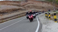 Rute yang dilalui adalah Ruteng-Labuan Bajo. Berdasarkan catatan di panel instrumen, jaraknya sekitar 128,6 km. Rute ini punya jalan yang bervariasi. Istimewa/AHM.