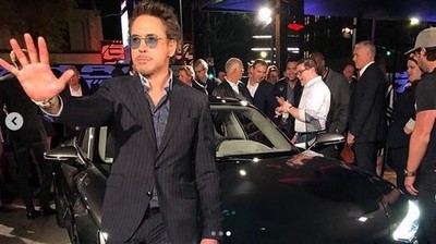 Iron Man Pamer Mobil Listrik Audi