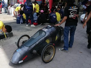Kontes Mobil Hemat Energi di Padang Mirip Lomba Internasional