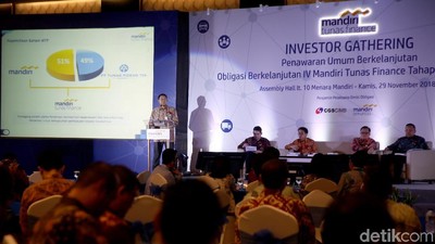 Mandiri Tunas Finance Terbitkan Obligasi Rp 3 Triliun