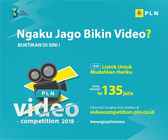 Punya Pengalaman Baik Dilayani PLN, Yuk Bikin Video Berhadiah