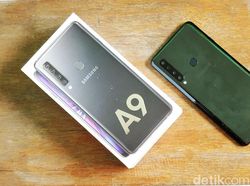 Unboxing Galaxy A9, Ponsel Empat Kamera Pertama di Dunia
