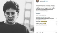 Potret hitam putih foto masa muda calon wakil presiden (cawapres) Sandiaga Uno. Istimewa/Dok. Instagram Sandiaga Uno.