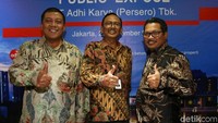 Sementara itu, PT Adhi Karya juga mencatatkan laba bersih di September sebesar Rp 335 miliar atau meningkat 63,6% dibandingkan periode yang sama di tahun sebelumnya sebesar Rp 205 miliar.