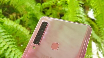 Ada juga kamera ultra wide berukuran 8 MP dengan bukaan f/2.4. Terakhir turut dipasang kamera depth 5 MP bukaan f/2.2. Foto: Adi Fida Rahman/detikINET