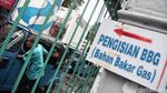 Wajah Lesu Para Sopir Bajaj Antre BBG