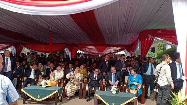 Tamu undangan di Sertijab KSAD Andika Perkasa