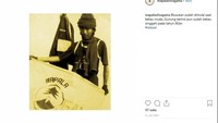 Foto jadul Presiden Jokowi saat mendaki Gunung Kerinci pada tahun 80-an.  Istimewa/Dok. Instagram Mapala Silvagama.