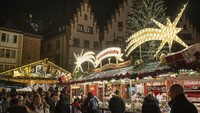 Pasar Natal di kawasan Frankfurt itu pun disebut menjadi yang terbesar dan tertua di Jerman.