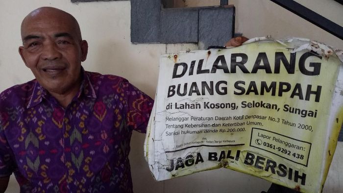 Foto: Sayembara sampah (dita/makassar) Foto: Sayembara sampah (dita/makassar)