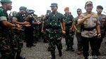 Aksi Panglima-Kapolri di Apel Pengamanan Natal Hingga Pemilu 2019