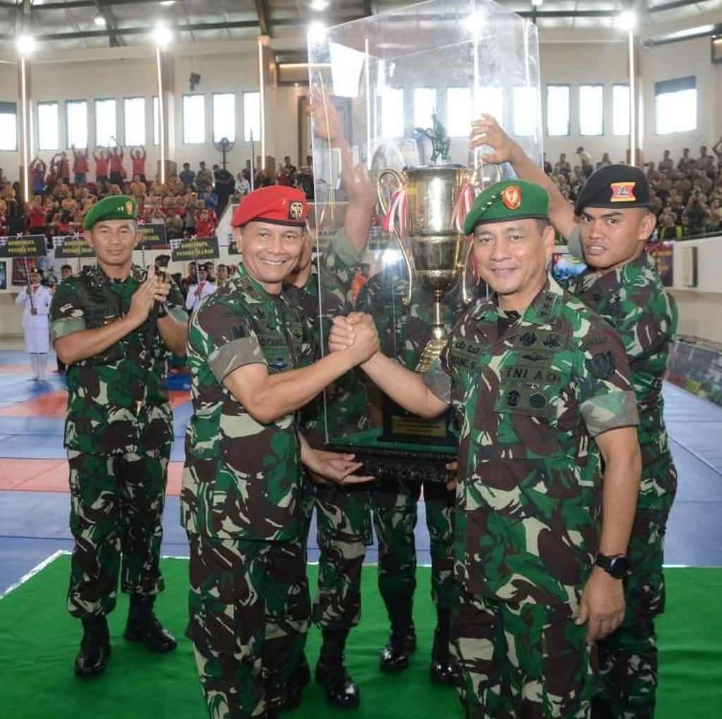 Kopassus Juara Umum Bela Diri Yongmoodo Piala KSAD 2018