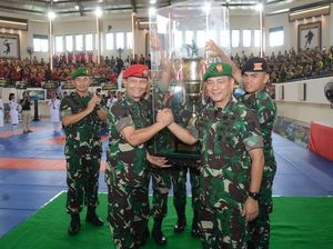 Kopassus Juara Umum Bela Diri Yongmoodo Piala KSAD 2018