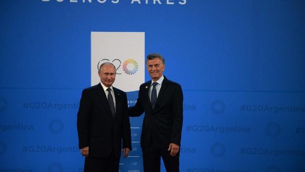 Presiden Rusia tiba di lokasi acara
