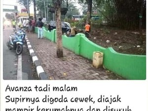 Viral Mobil Masuk Kuburan karena Sopir Digoda Hantu, Ini Faktanya