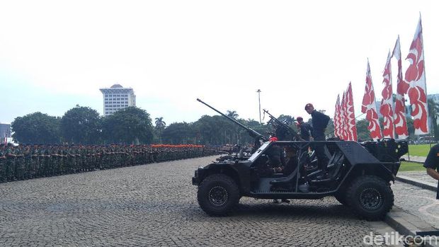 Panglima dan Kapolri Pimpin Apel Pengamanan Natal hingga Pemilu 2019
