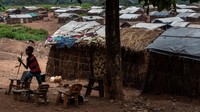 Sebagai salah satu negara paling tidak berkembang di dunia, ekonomi Republik Afrika Tengah memang lemah. Sebagian besar warganya terlibat dalam bidang pertanian. Tanaman yang biasa ditanam antara lain kacang tanah, millet, jagung, singkong, wijen, dan sorgum. Sebagian besar yang diekspor ke tempat lain adalah kapas, kopi, dan tembakau. Industri kayu dan berlian menyumbang sebagian besar keuntungan negara, tetapi pendapatan tersebut tidak cukup untuk memenuhi kelayakan hidup mayoritas warganya. Reuters