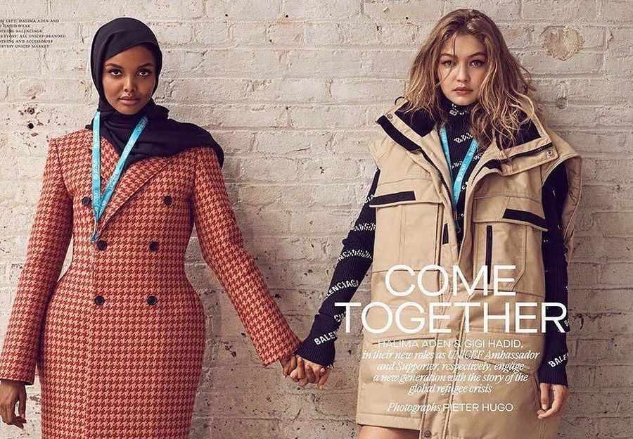 10 Potret Halima Aden Hijabers Somalia Yang Eksis Di Sampul Majalah Dunia Foto 9