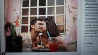 Usai dengan Lingga Ersan, sejak akhir Oktober 2018 Vanessa Angel sudah sering memposting foto kebersamaannya dengan sang kekasih barunya.  Foto: Repro Instagram Vanessa Angel