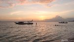Foto: Sunset Gili Air yang Romantis