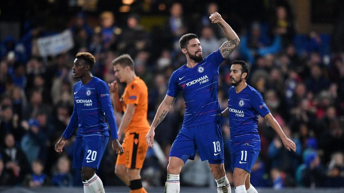 Chelsea menang telak 4-0 atas PAOK. (Foto: Michael Regan/Getty Images)