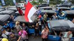 Usai Bertemu Perwakilan Pemprov DKI, Aksi Sopir Bajaj Bubar Jalan