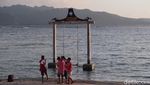 Foto: Sunset Gili Air yang Romantis