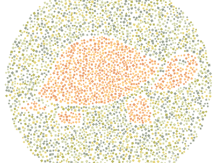 Tes Buta Warna, Bisakah Kamu Menebak Semua Hewan dalam Gambar Ini?