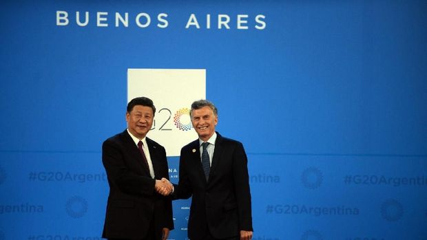 Presiden China Xi Jinping juga telah tiba