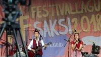 KPK kembali menggelar festival Suara Anti-Korupsi (Saksi) 2018 yang digelar di Plaza Festival, Jakarta Selatan, Jumat (30/11/2018).