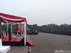 Panglima dan Kapolri Pimpin Apel Pengamanan Natal hingga Pemilu 2019