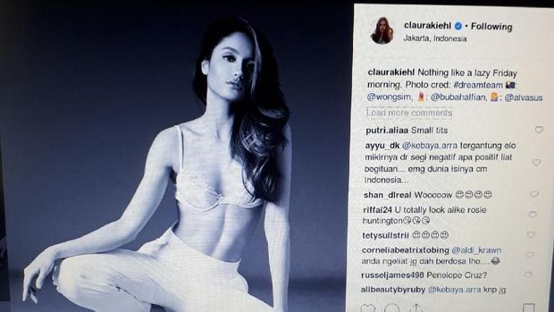 Cinta Laura Posting Ini, Jessica Iskandar: Itu Perut Apa Jalan Sudirman?