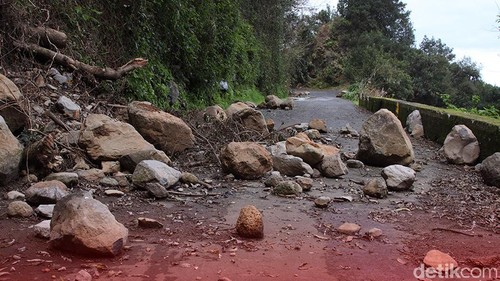 Ilustrasi longsor (Andhika-detikcom)