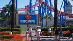 Foto: Wahana Berkekuatan Superhero di Movie World
